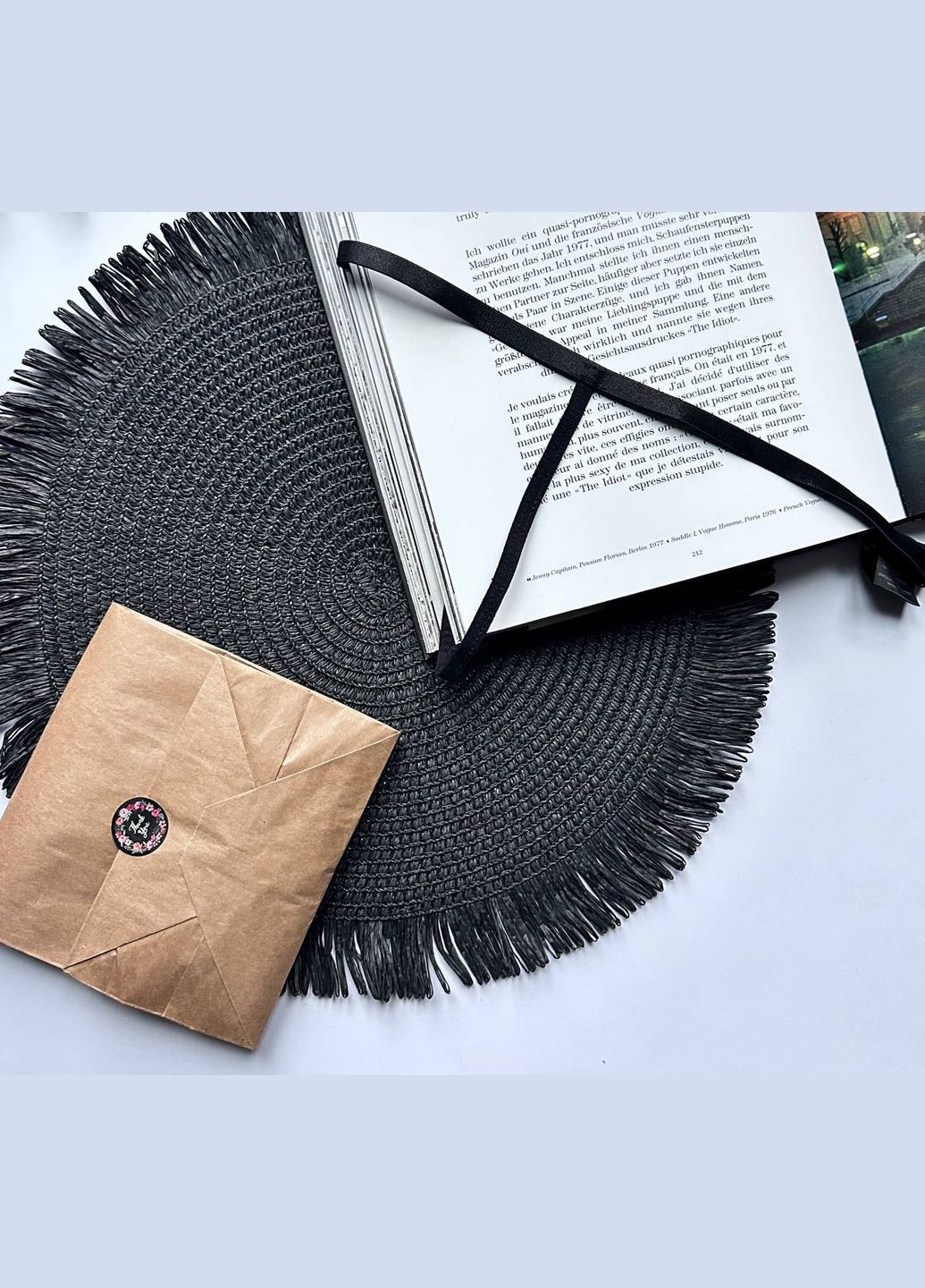 Красные хлопковые трусики стринги в рубчик, на регуляторах Exclusive (313294011)