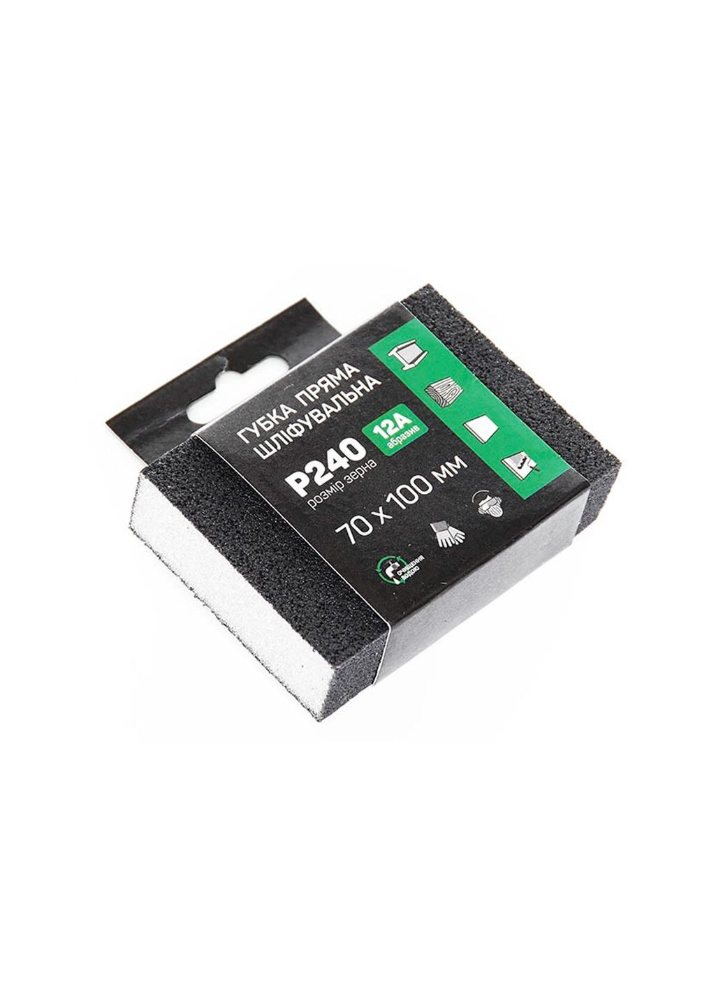 Губка шлифовальная P240 для мокрой и сухой запирания 100 x 70 x 25 мм для обработки поверхностей. Apro (334317014)