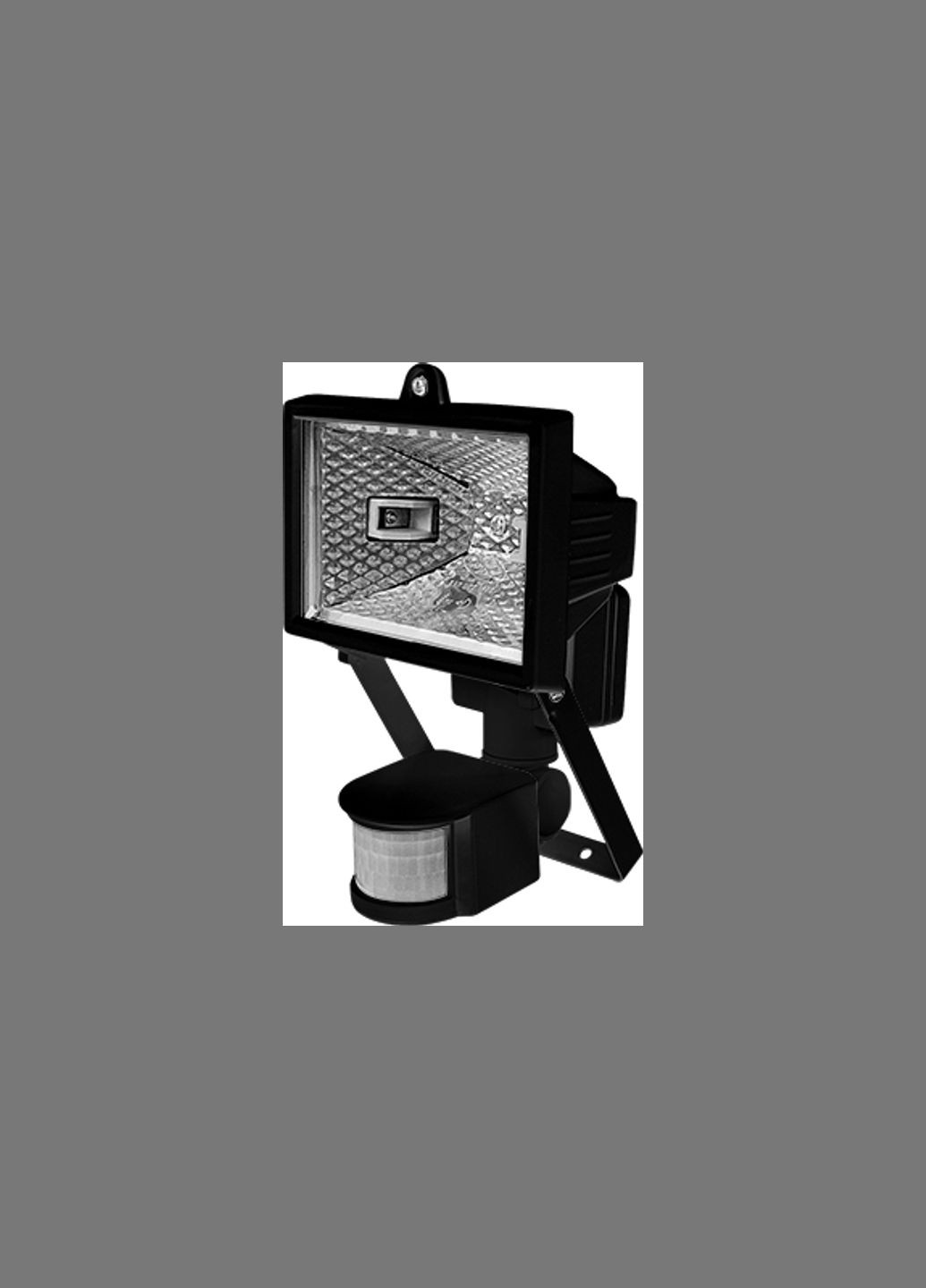 Прожектор галогенный 500W 220V R7s IP54 185x135x165mm с датчиком движения [l003012] e.halogen.move.500.black E.NEXT (337146976)