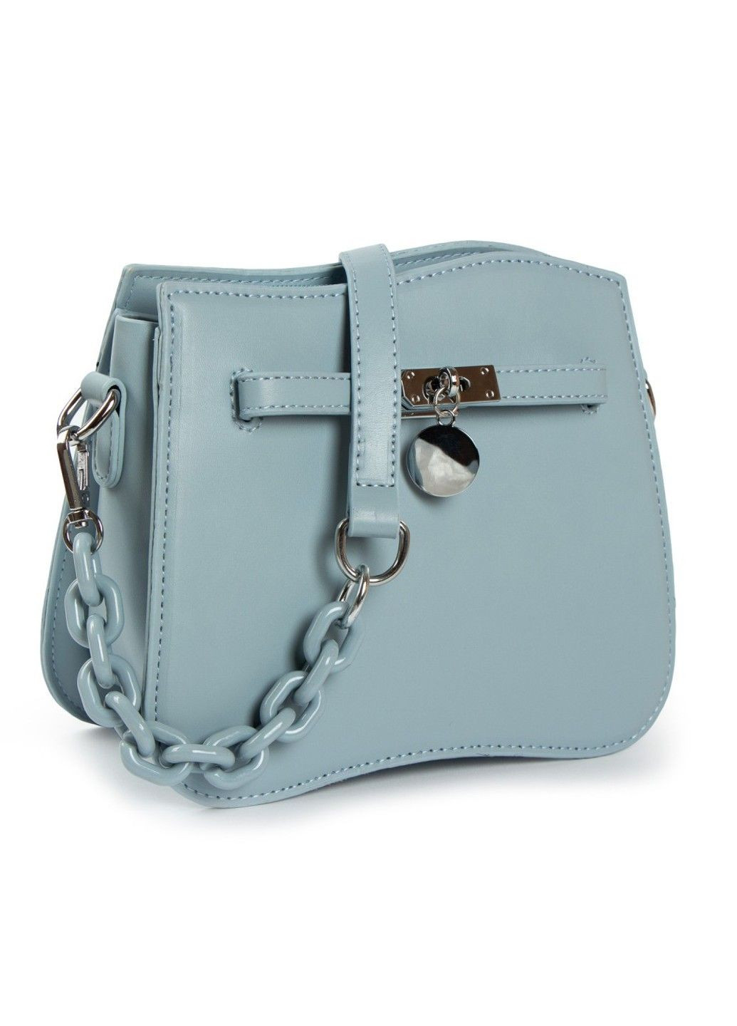 Женская сумочка из кожезаменителя 22 F026 blue Fashion (282820165)