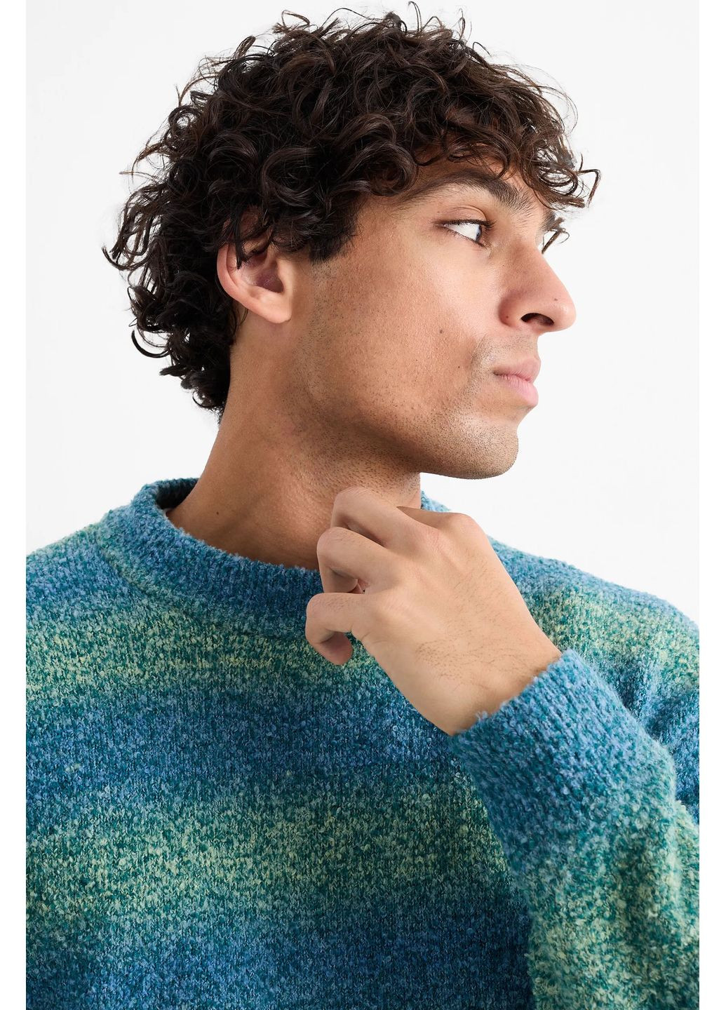 Комбінований демісезонний светр з бавовни C&A