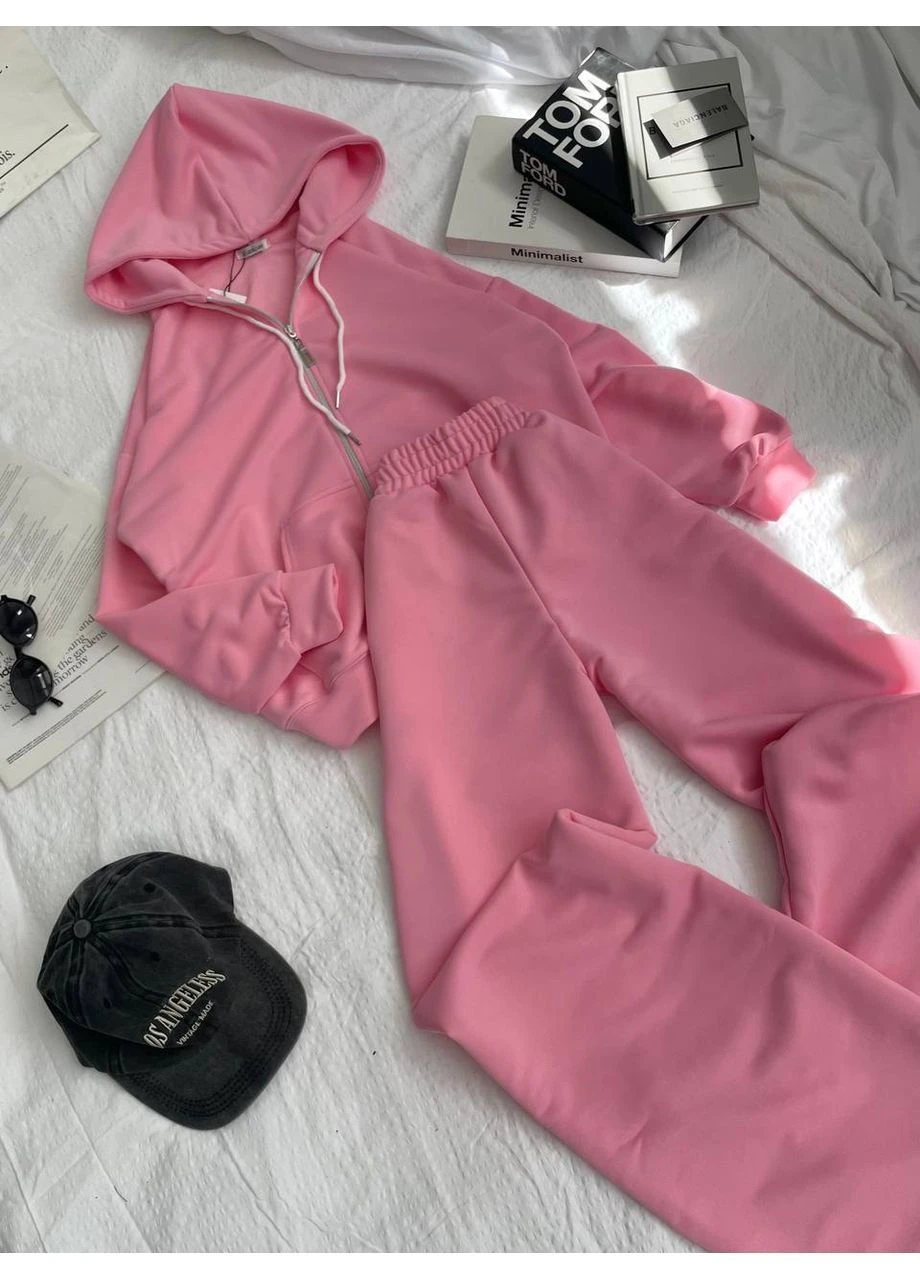 Женский спортивный костюм из трехнитки No Brand (382705990)