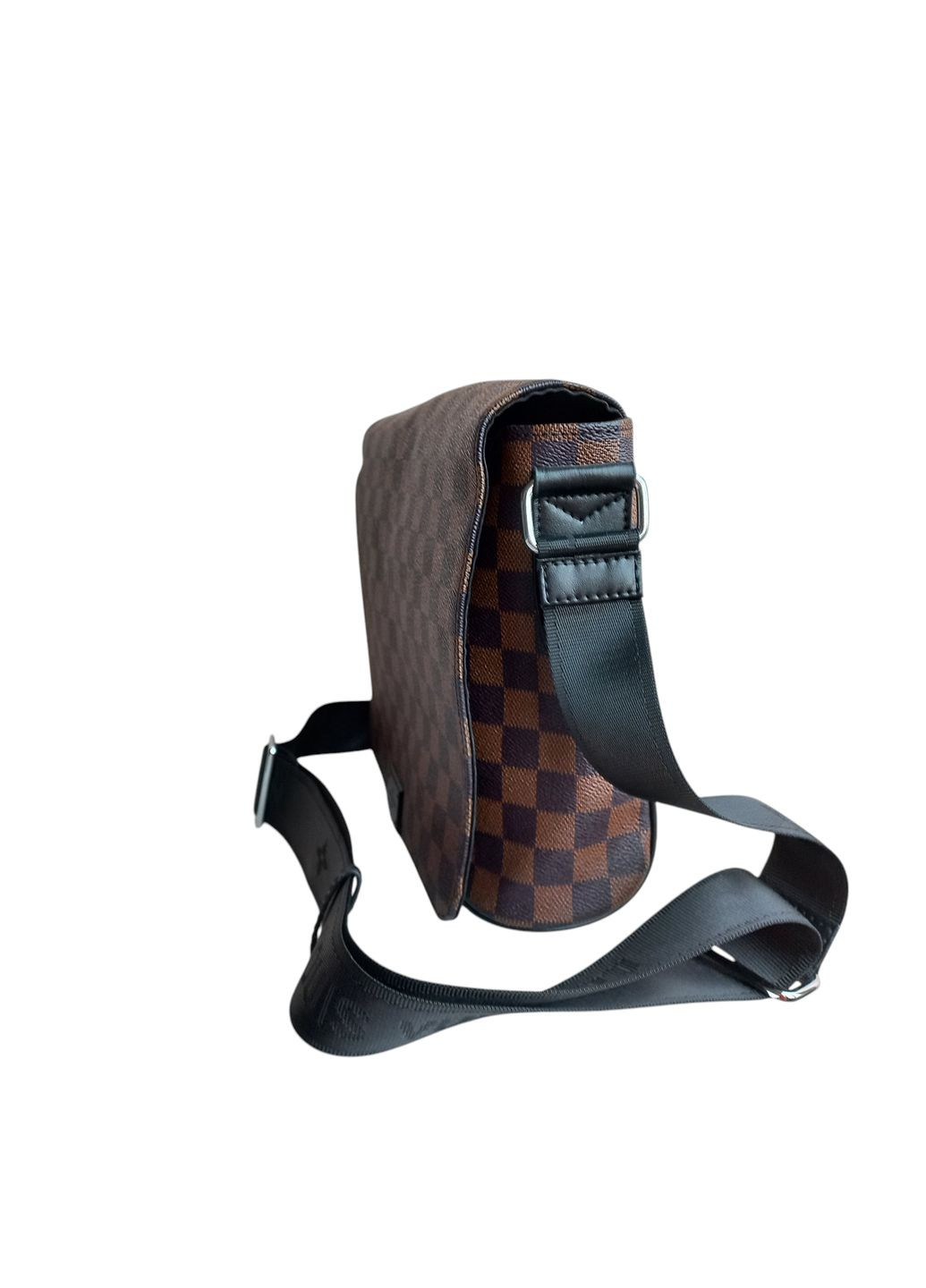 Сумка-планшетка чоловіча коричнева через плечо на магниті Louis Vuitton (317776752)