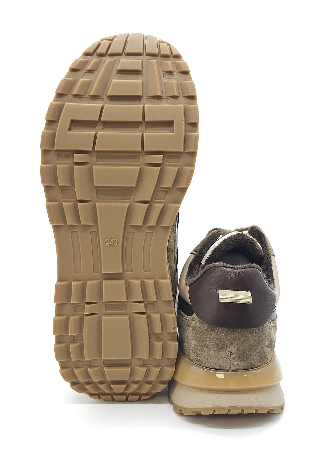 Бежеві всесезонні жіночі кросівки бежеві шкіряні l-10-31 24,5 см (р) Lonza