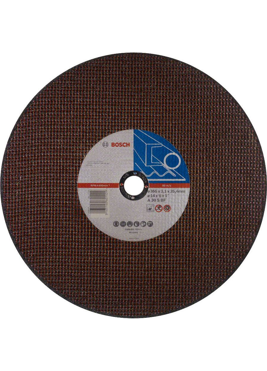 Відрізний диск Standard for Metal (355х3.1х25.4 мм) круг по металу (23245) Bosch (267819130)