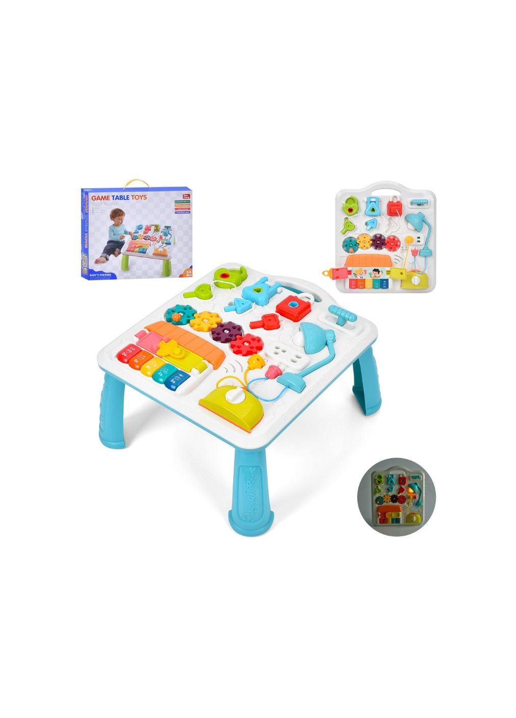 Ігровий центр Розвиваючий столик із світло-звуковими ефектами (N6017) MFC (369473536)