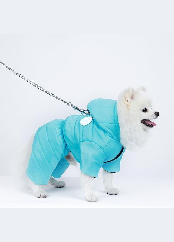 Комбінезон для собак та котів Sky Blue блакитний A: 31 см B: 37 см C: 32 см 6955 Ecotoys (275394978)