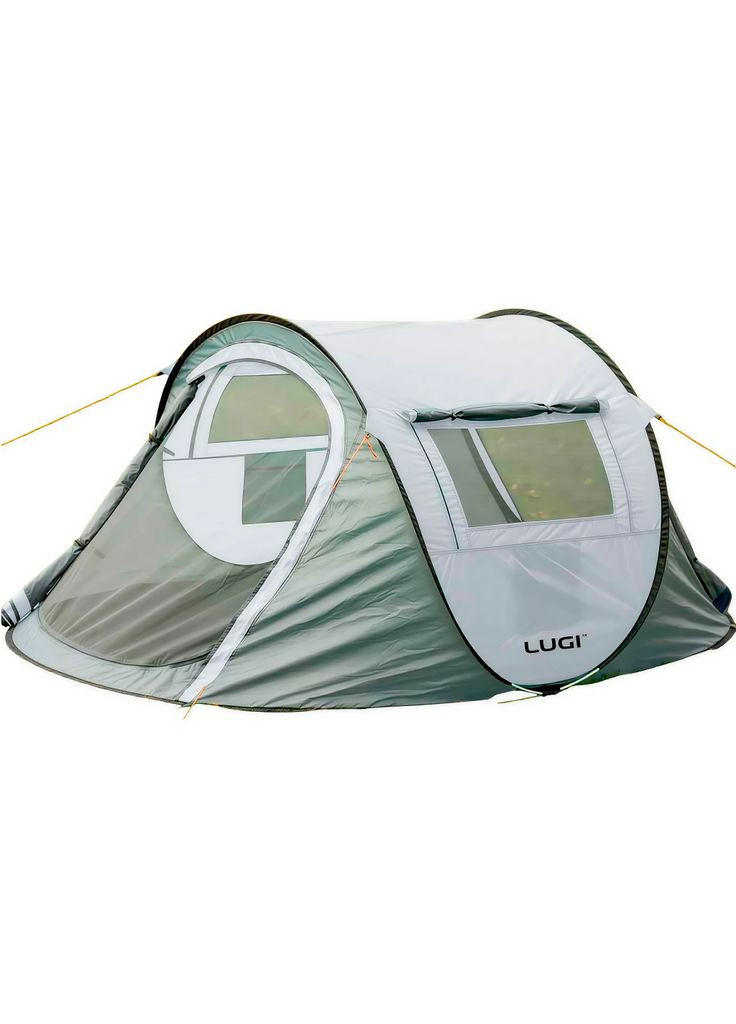 Палатка Pop-Up двухместная 245*145*100 см с автоматическим каркасом, серая LUGI (346496719)