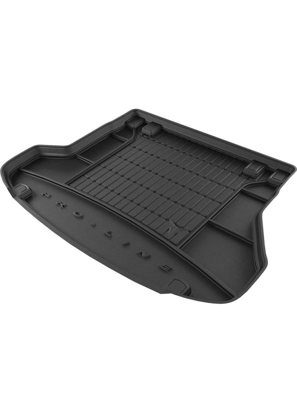 Гумовий килимок у багажник Pro-Line для Kia Ceed (mkII) 2012-2018 (універсал) (з запаскою) (багажник) Frogum (361233227)