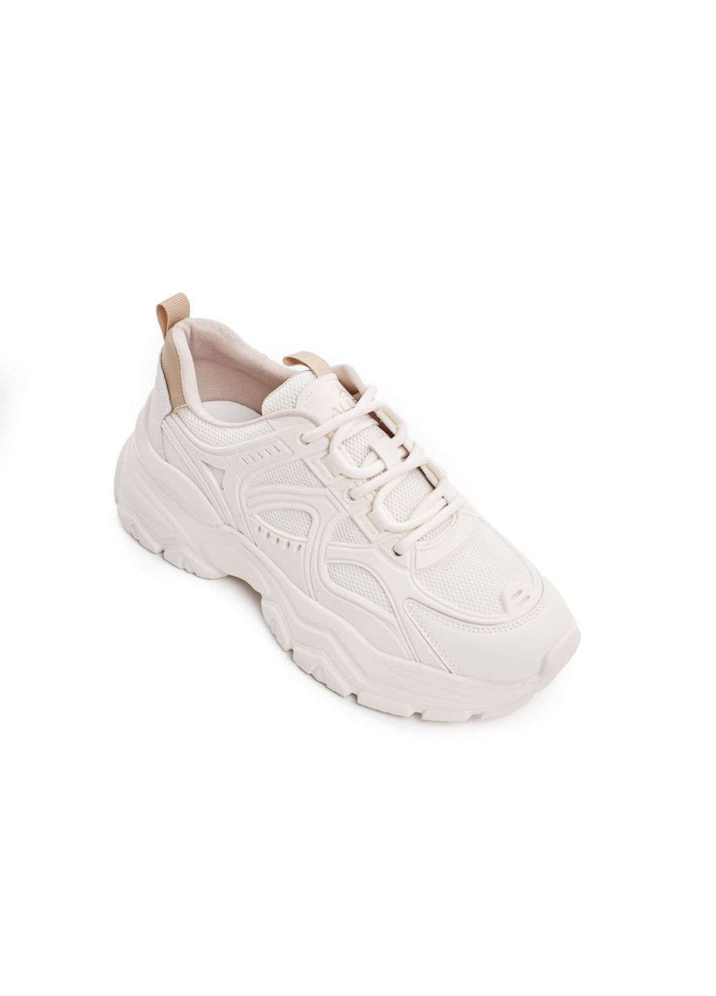 Шкіряні кросівки 4656 ALLSY молочні демісезони (322301939)