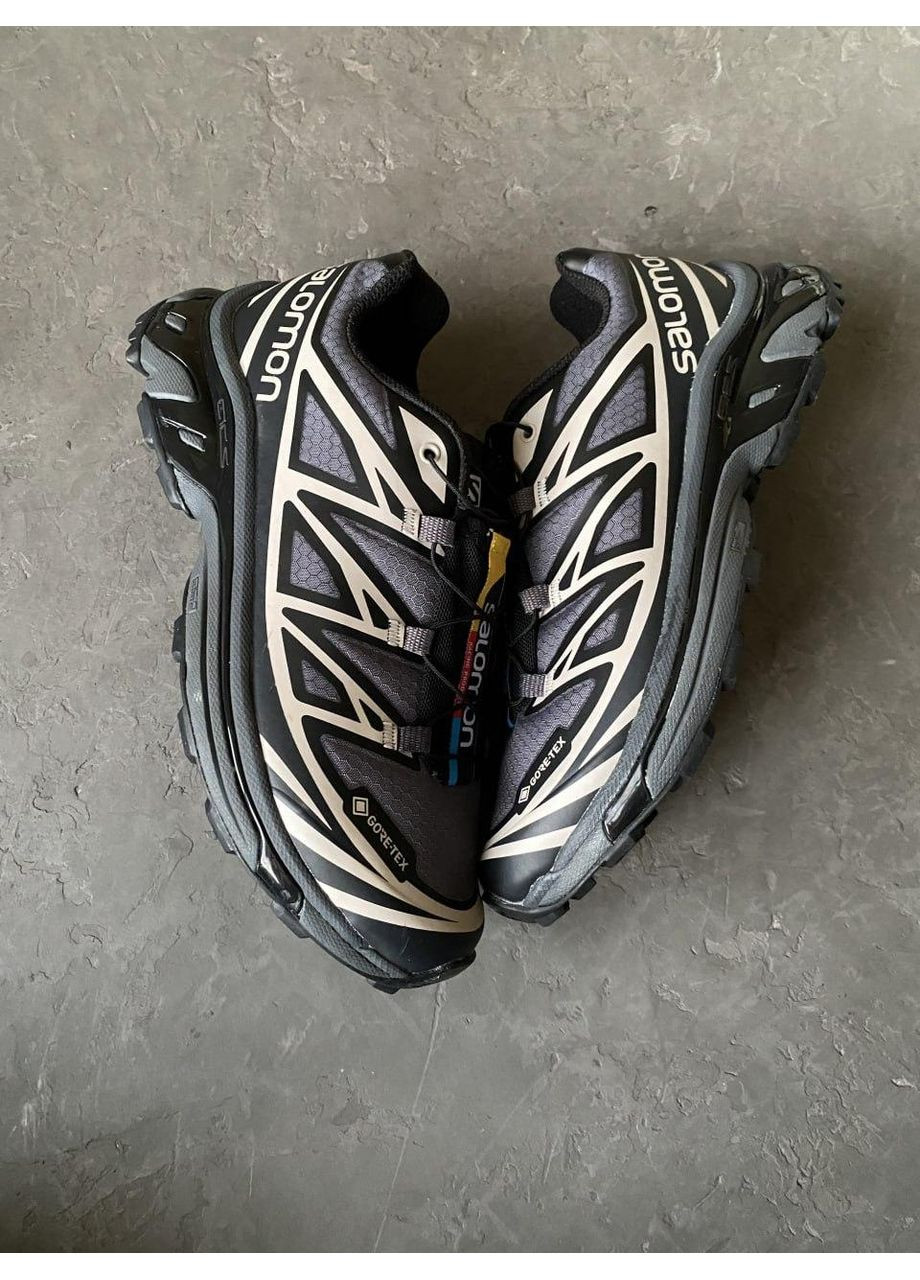 КРОСІВКИ ЖІНОЧІ SALOMON XT-6 GORE-TEX BLACK САЛОМОН XT-6 No Brand чорні демісезони (368870437)