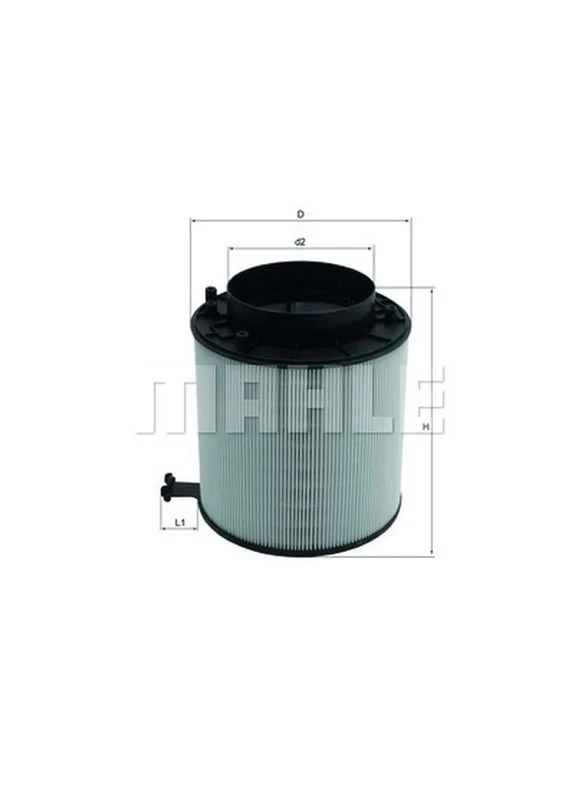 Воздушный фильтр для автомобиля LX2091D Mahle (398702417)