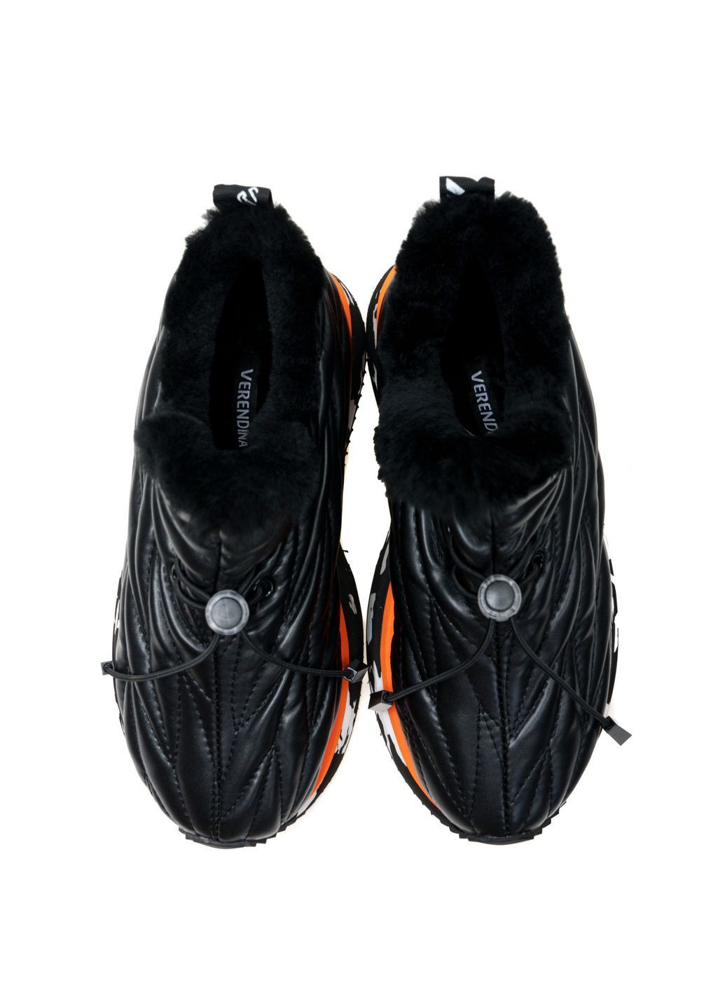 Зимние ботинки 01265 черные Verendina