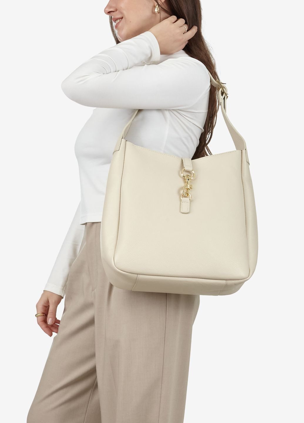 Сумка жіноча шкіряна шоппер середня Shopper Regina Notte (322016815)