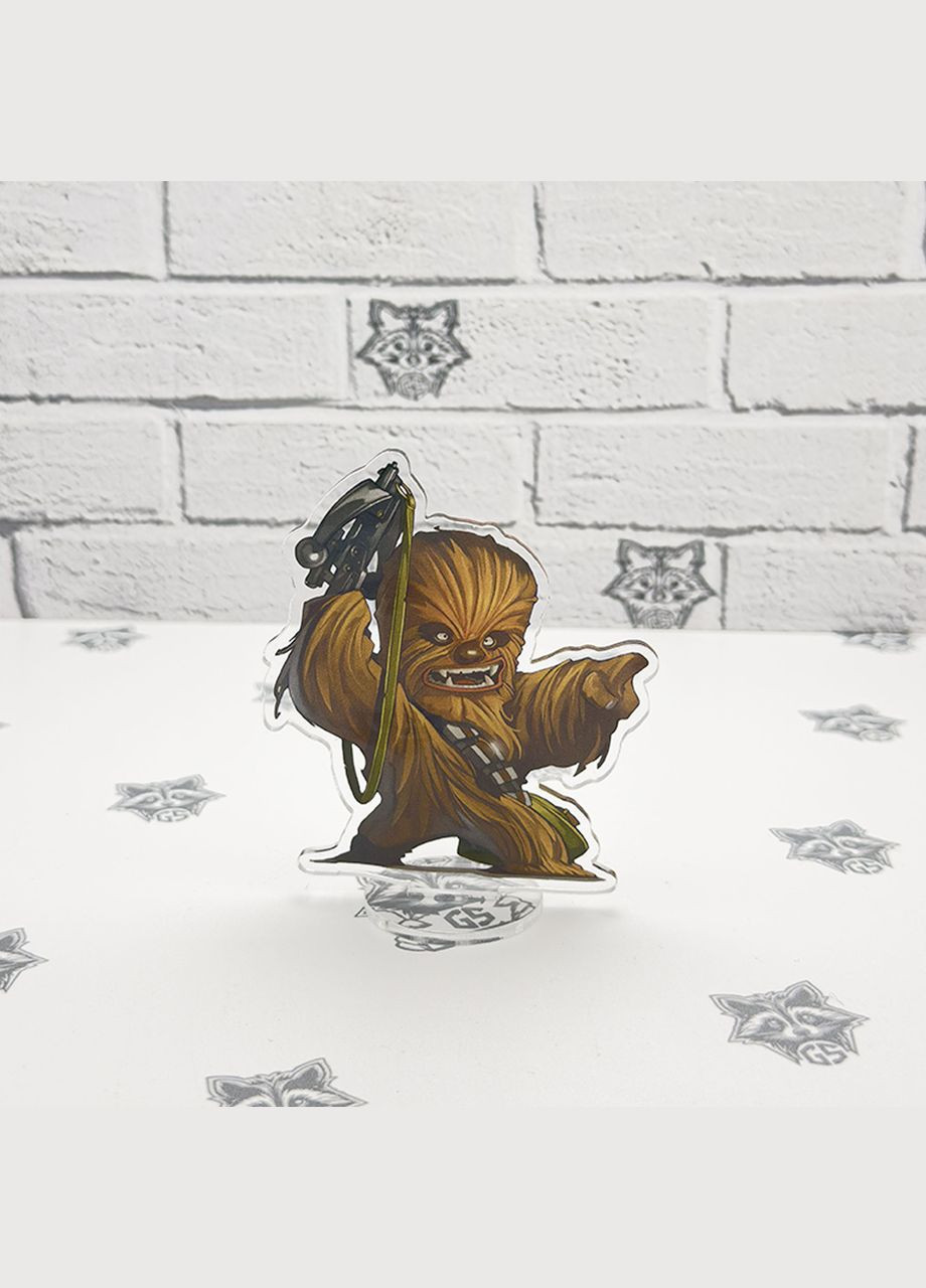 Акрилова колекційна фігурка Чібі Chibi Зоряні війни Star Wars - Чубака 10 см No Brand (339618535)
