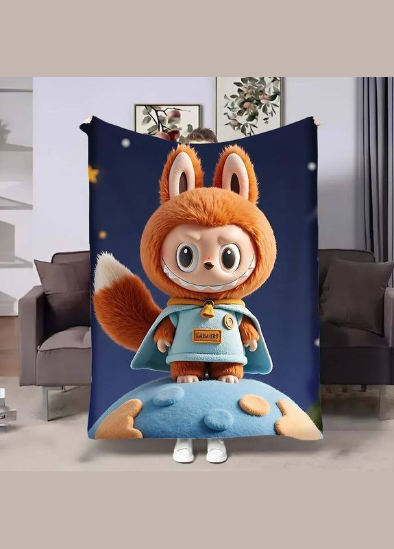 Плед 3D Лабубу №9 31266 160х200 см FlexDress (364498781)