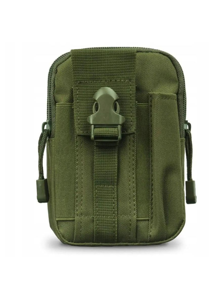Тактична сумка - сумка для телефону, система MOLLE органайзер тактичний з кордури. QC-523 Колір: хакі No Brand (366238770)