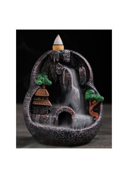 Підставка рідкий дим для ароматичних конусів зворотного потоку бекфлоу+подарунок No Brand (342384823)