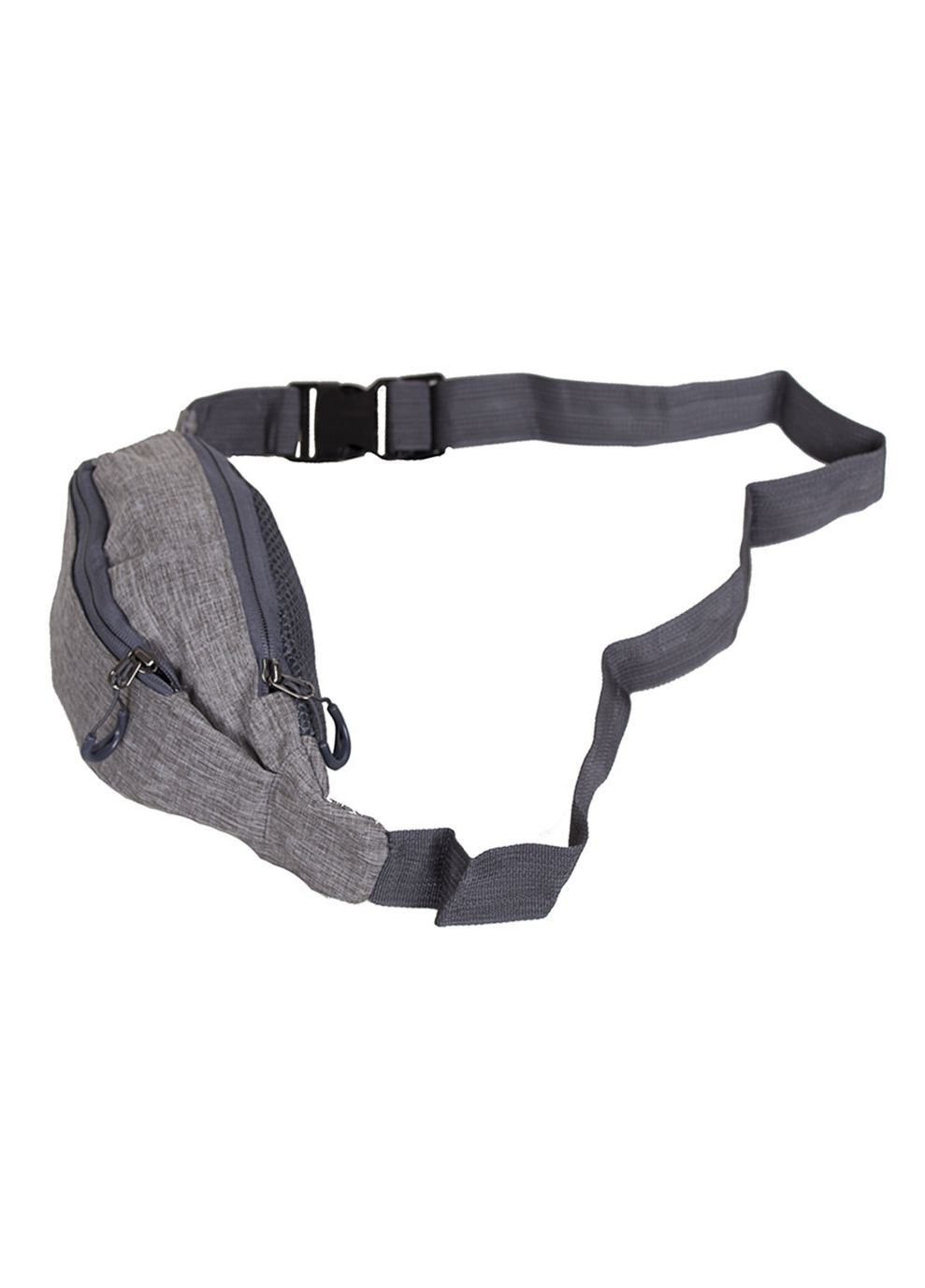 Мужская текстильная сумка на пояс Y302-9SKAGREY серая Dovhani (370848548)