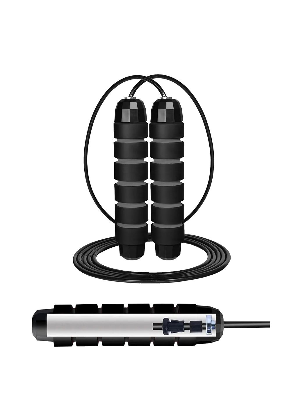 Скакалка швидкісна для кросфіту Speed Rope Classic XR-0149 Black Cornix (318867592)