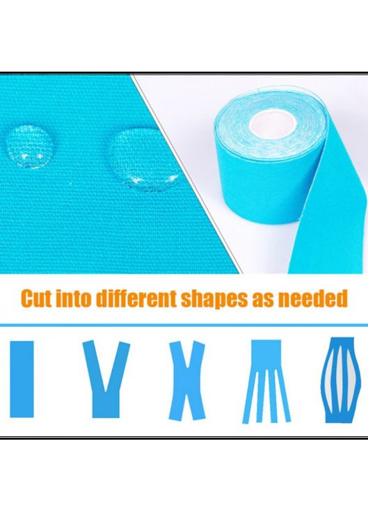 Тейп Кинезио 5 см, кинезиологическая лента Kinesiology Tape, 5 см, салатовый No Brand (346048700)