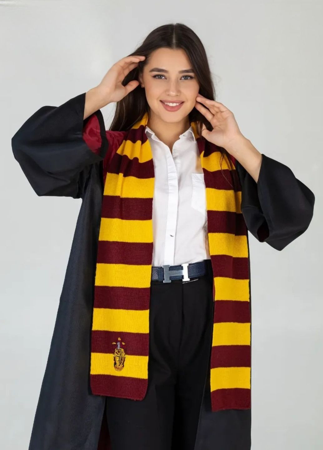 Костюм Гарри Поттер для взрослых с мантией и аксессуарами Гриффиндор My Kigu (363176505)