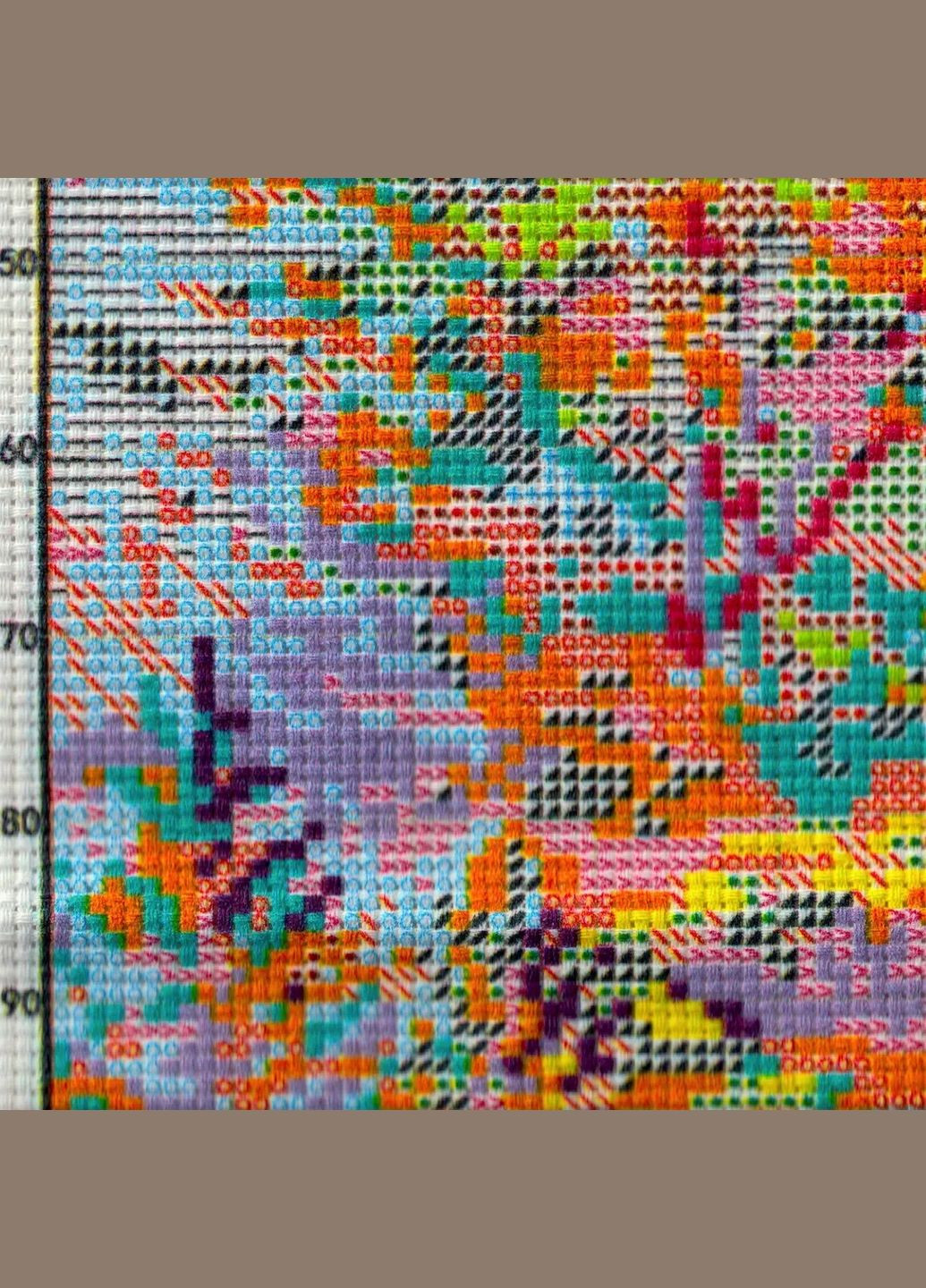 Набір для вишивання за нанесеною на канву схемою "Autumn scenery". AIDA 14CT printed 46*29 см Joy Sunday (313614240)