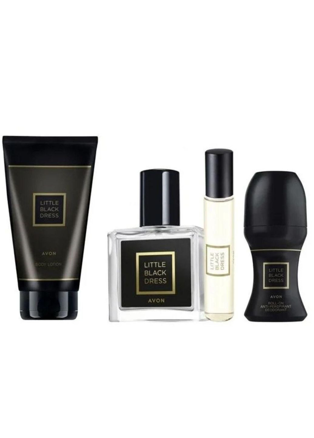 Парфумерний набір Little Black Dress для неї 4-в-1 Avon (339102815)