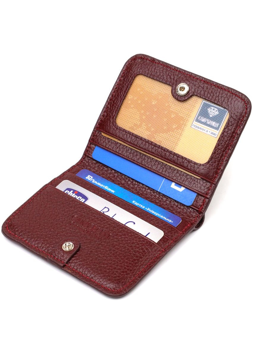 Ідеальний жіночий гаманець невеликого розміру з натуральної шкіри 21802 Canpellini (331911142)