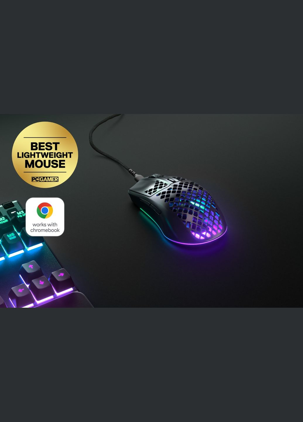 Мишка Aerox 3 Onyx 2022 Edition SteelSeries (347174420)