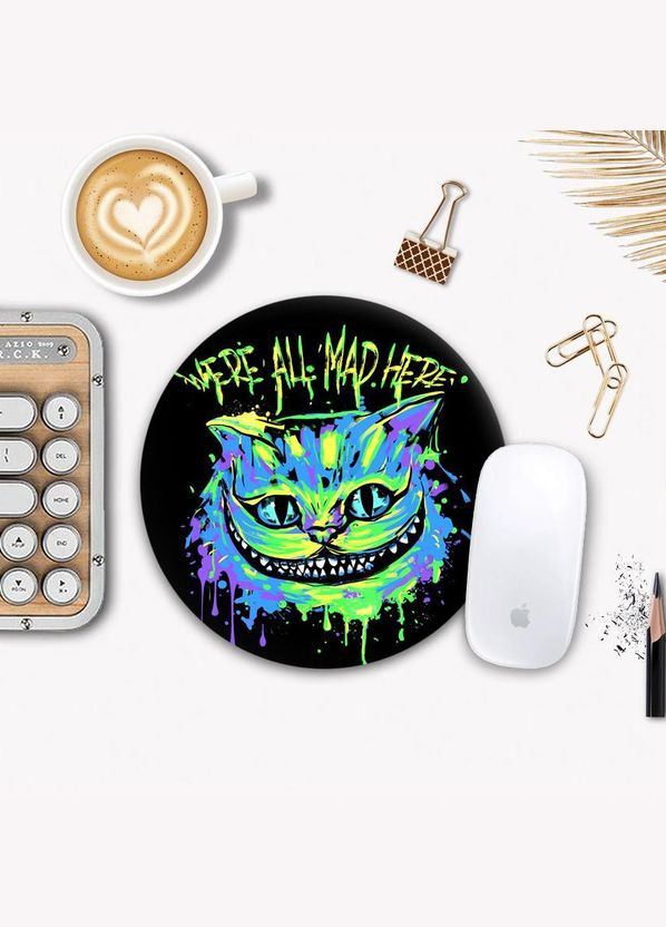 Килимок для мишки Котик монстр No Brand (302086014)