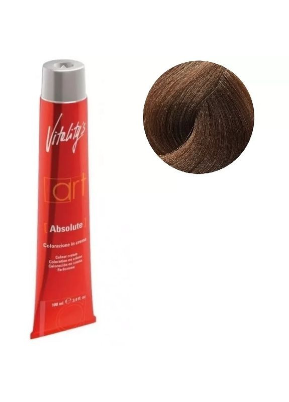 Крем-фарба для волосся з олійним коктейлем Art Absolute Hair Color Cream 7/2 Світло-бежевий блондин 100 мл Vitality`s (373258455)