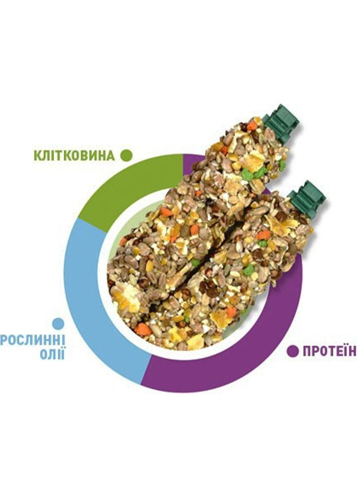 Ласощі Stix Flakes Criceti 100г, для хом'яків та інших невеликих гризунів Padovan (364489138)