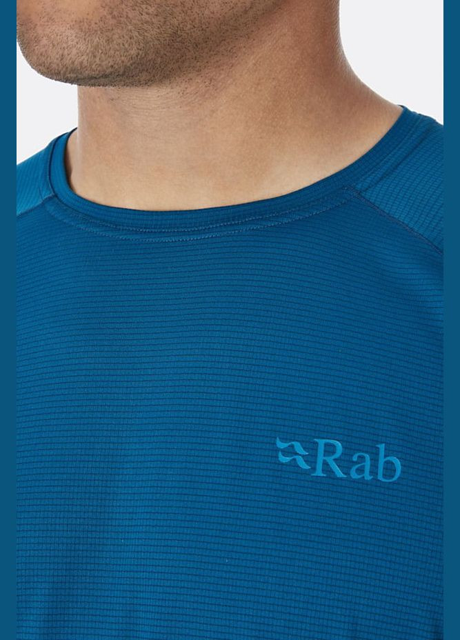 Синяя футболка pulse s tee s Rab