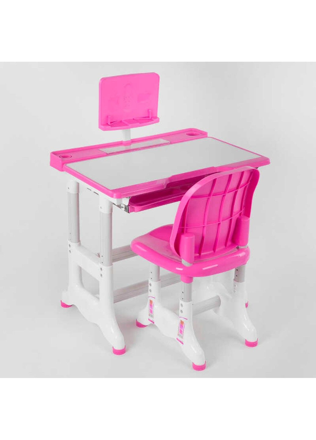 Парта зі стільчиком J 55701 (1) регульована висота і кут нахилу стільниці No Brand (305830207)