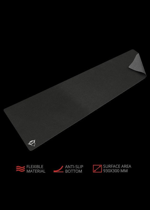 Игровой коврик для мыши и клавиатуры Gaming GXT 758 XXL 930x300 мм, нескользящая основа, 21569-03 Trust (339671885)