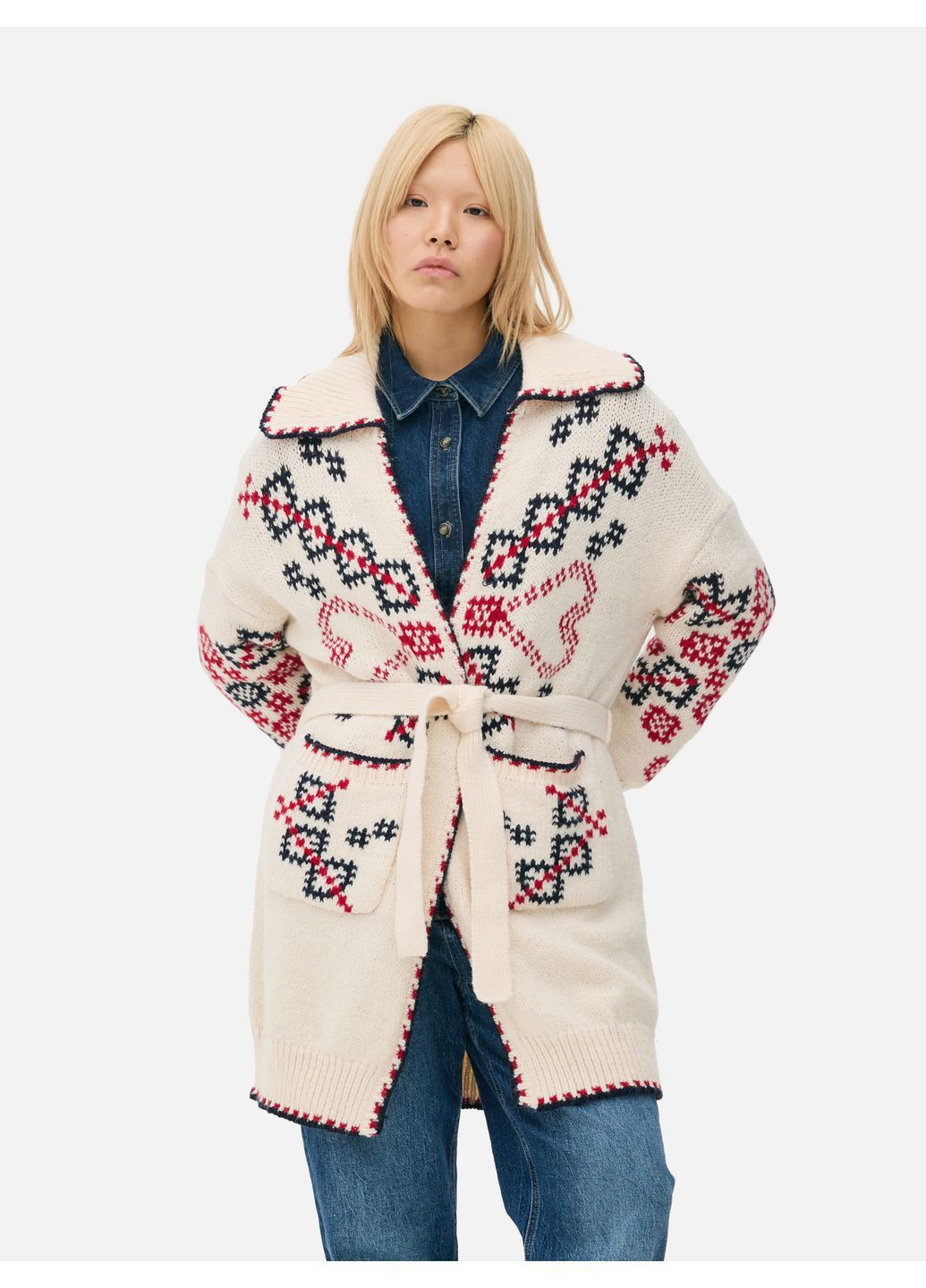 Молочный кардиган Primark