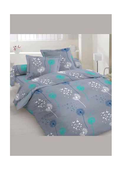 Євро комплект постільної білизни 100% Бавовна 200х220 см Ble-1004 Vital-Textile (367262581)