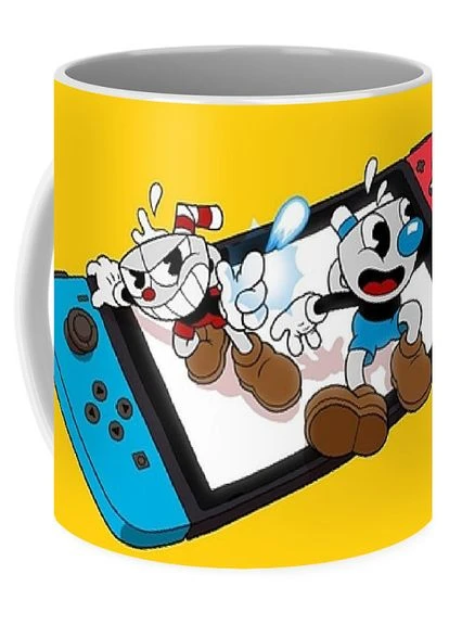 Чашка с принтом Cuphead Чашкоголовый инди-игра Cuphead CH 02.01 Кружка керамическая 0,33 GeekLand (378969220)