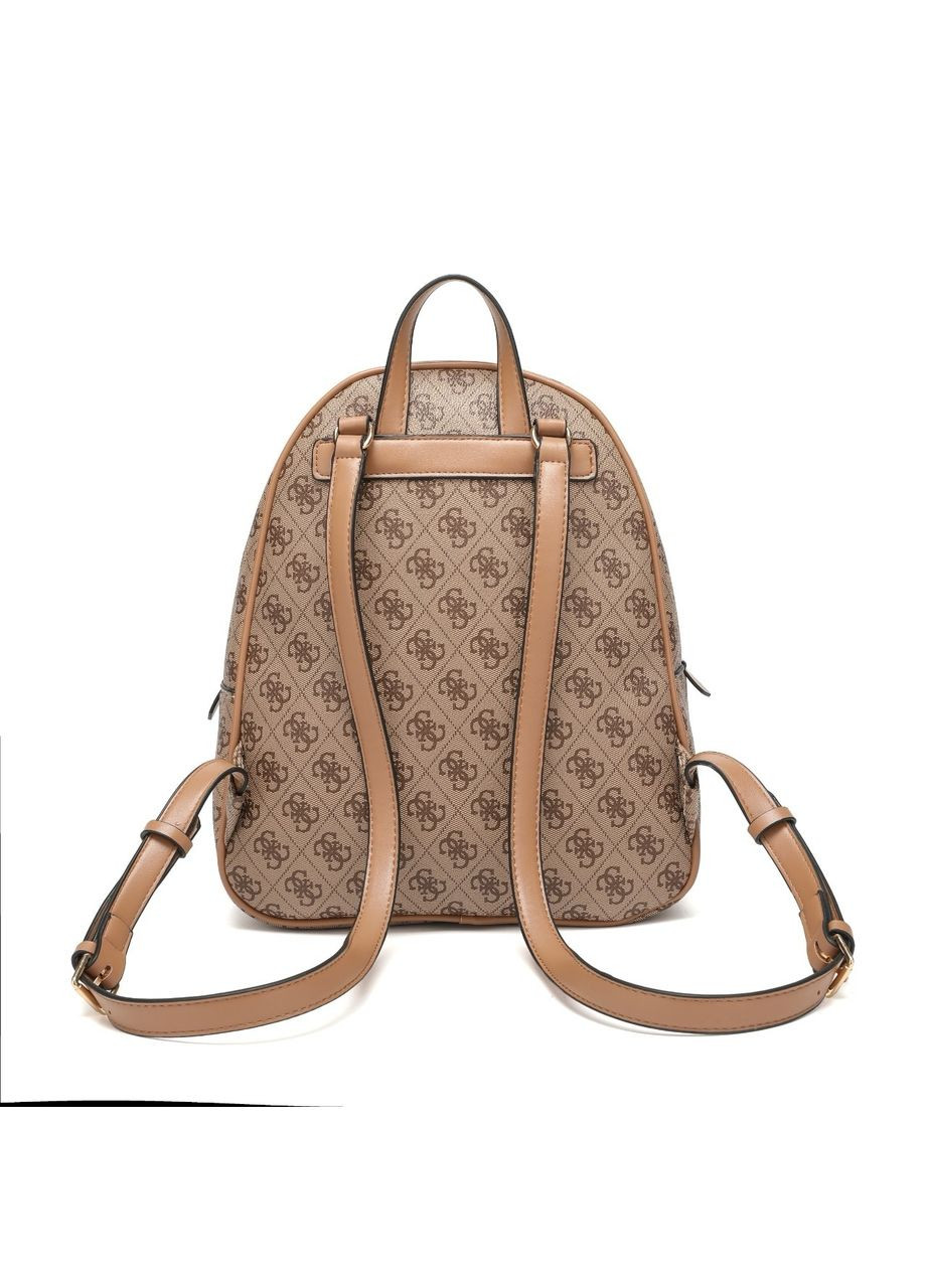Женский рюкзак Guess 109 бежевый No Brand (314455159)