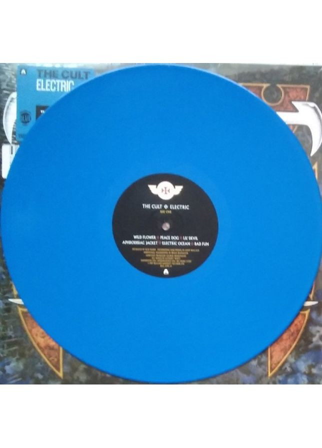 Вінілова Платівка The Cult – Electric (LP, Album, Limited Edition, Reissue, Stereo, Blue) (607618229801) No Brand (369735812)