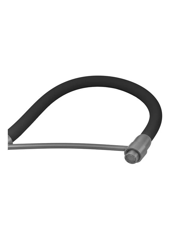 Змішувач для кухні з силіконовим виливом FUL-017 Graphite Refl.Black з нерж. сталі SUS304 (кол. ) (ZX5995) Zerix (399028032)