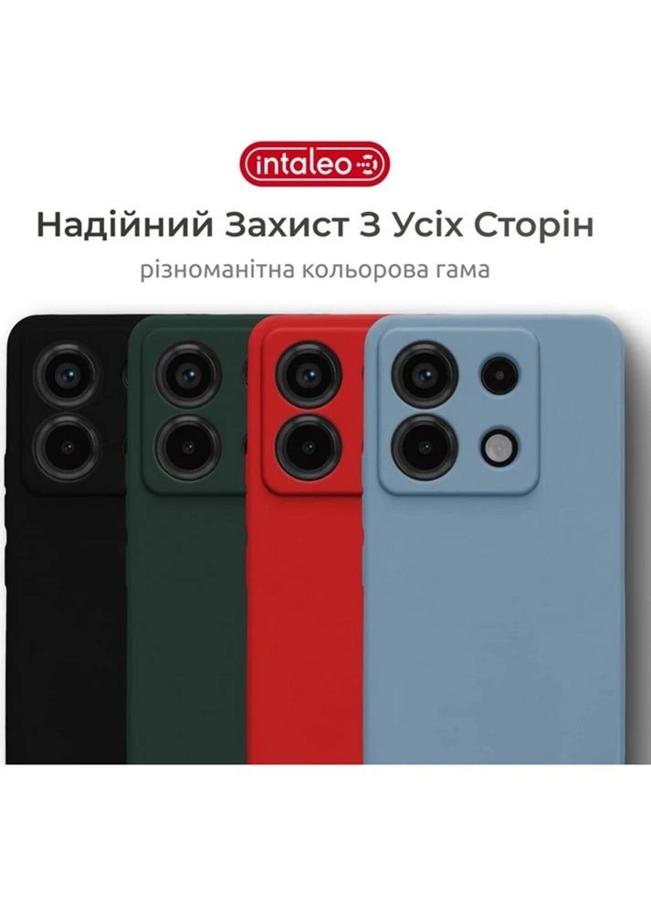Чохол для Xiaomi Redmi Note 13 Pro 4G Dark Green (1283126632495) Intaleo (392663134)