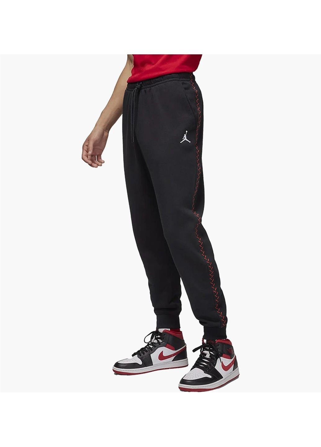 Черные демисезонные брюки Air Jordan