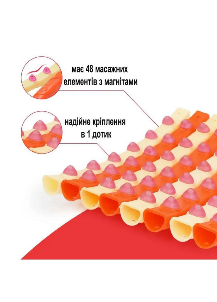 Обруч с массажными магнитными шариками Magnet Massage Hoop NE-F-50 No Brand (330606896)