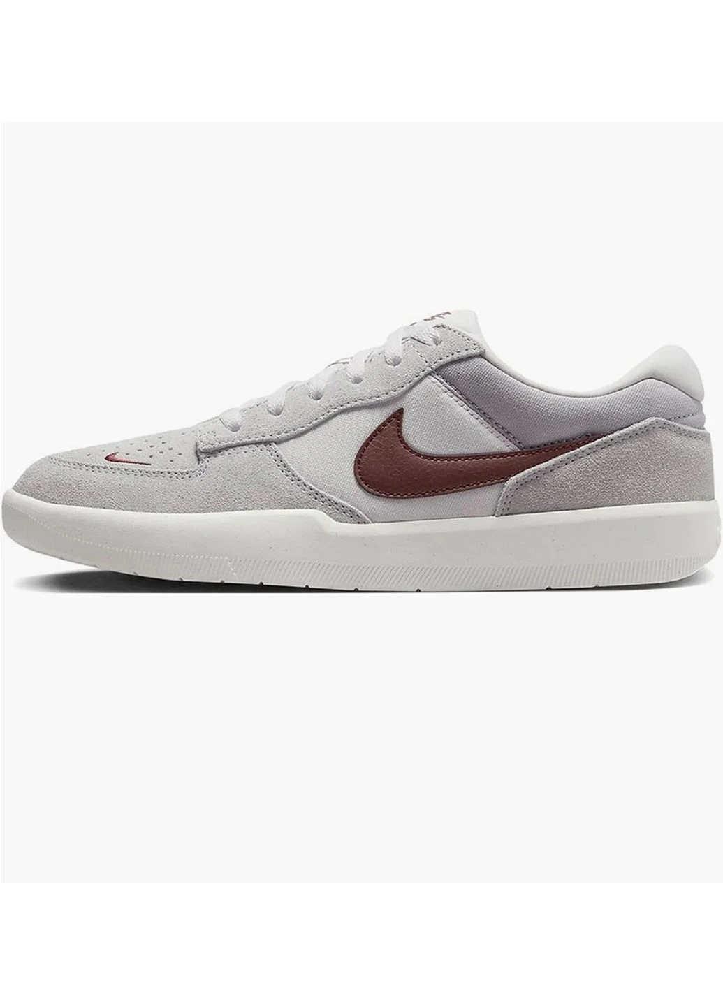 Сірі кросівки унісекс sb force 58 skate shoes grey Nike