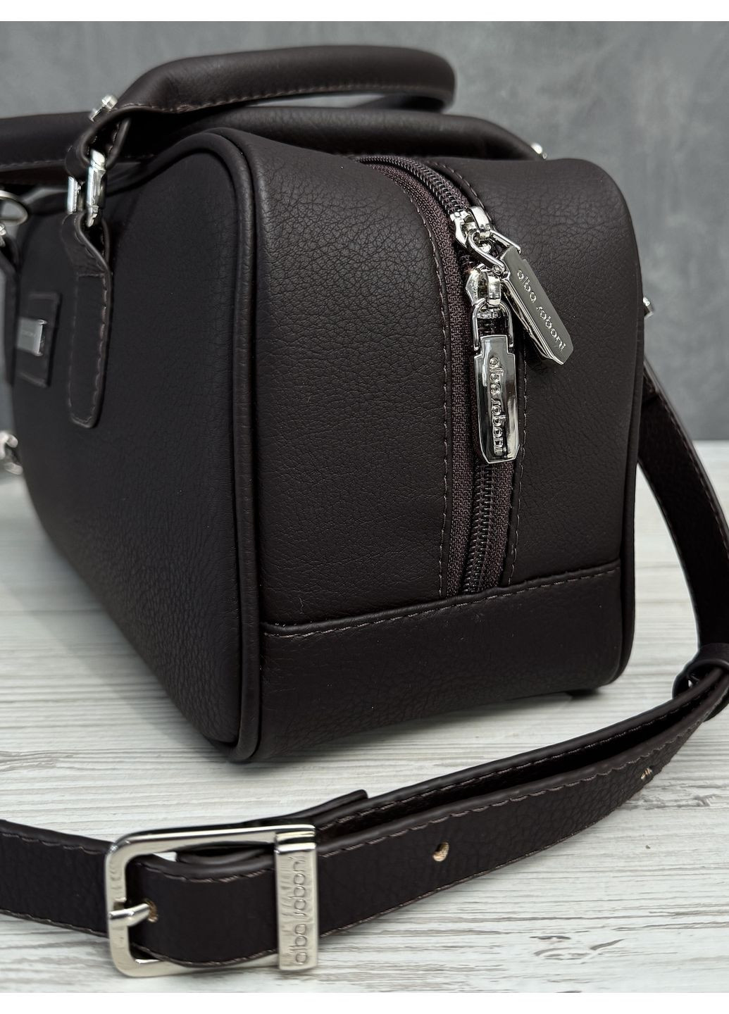 Сумка 250001 темный шоколад Alba Soboni (355804095)