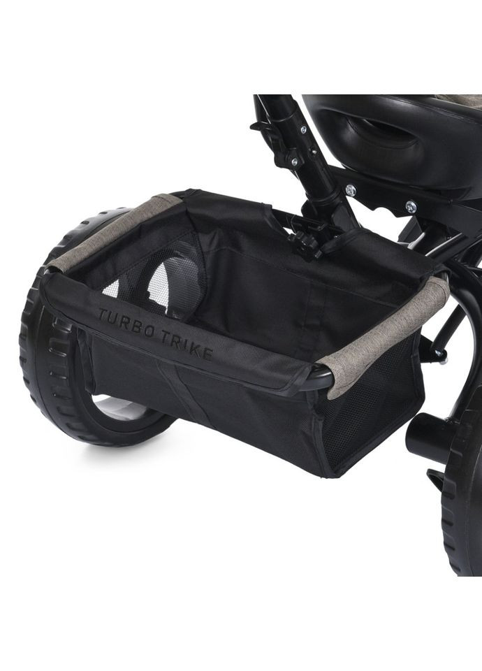 Дитячий триколісний велосипед MT 1005-13 з батьківською ручкою Turbo Trike (359474798)