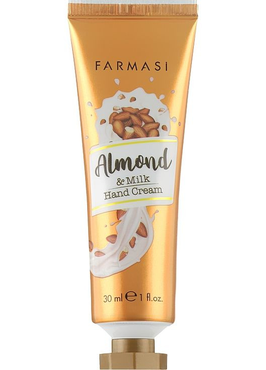 Крем для рук "Миндаль с молоком" Almond & Milk Hand Cream 30ml (1070141-70887) Farmasi (368660904)