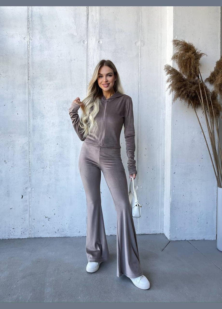 Трендовий стильний костюмчик плюш Vakko (330526901)